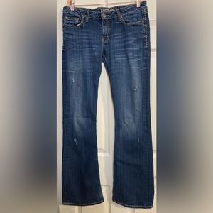 Buckle BKE Jeans Womens 32 Madison Boot Blue Denim pre-owned 32x35.5